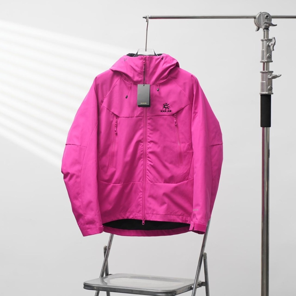 Vibrant Pink Hooded Jacket